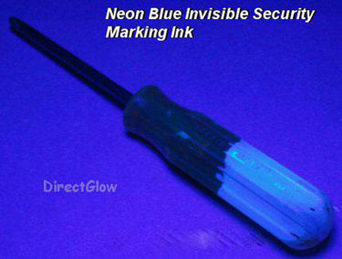 Opticz Industrial Invisible Blue UV Blacklight Reactive Ink